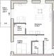 Moderne 2-Zimmer-Wohnung mit Einbauküche und Balkon in Cappeln- Wohnberechtigungsschein notwendig! - Grundriss